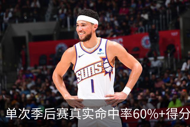 单次季后赛真实命中率60%+得分30+场次最多的球员：詹姆斯 伦纳德