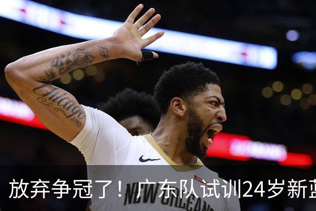 放弃争冠了！广东队试训24岁新蓝领中锋，这就是焦泊乔的替补？