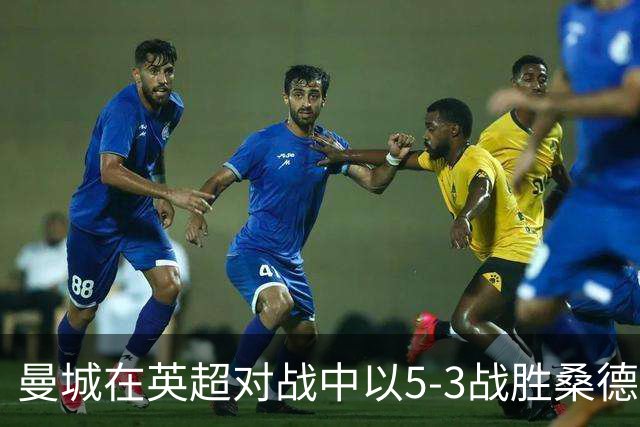 曼城在英超对战中以5-3战胜桑德兰，数据一览