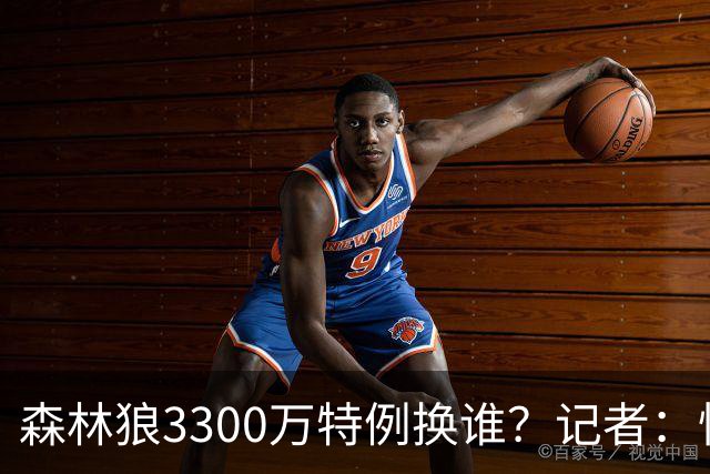 森林狼3300万特例换谁？记者：怀特是目标 霍勒迪&墨菲也能操作