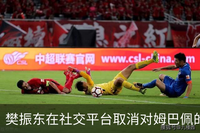 樊振东在社交平台取消对姆巴佩的关注