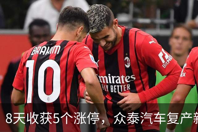 8天收获5个涨停，众泰汽车复产新车型进展迅速