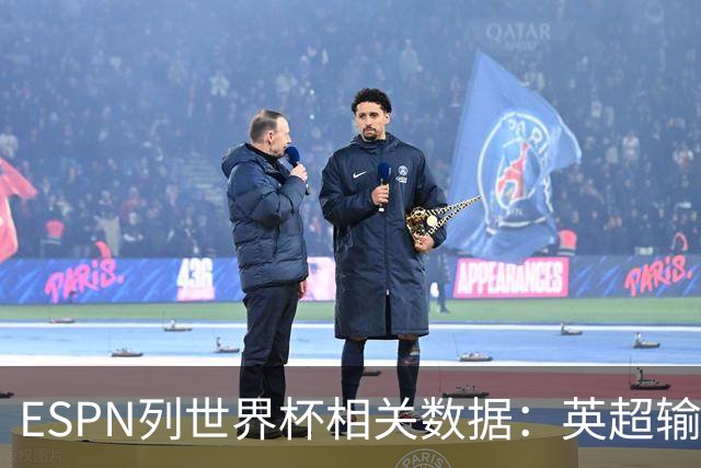 ESPN列世界杯相关数据：英超输送球员最多 球员最小17岁最大43岁